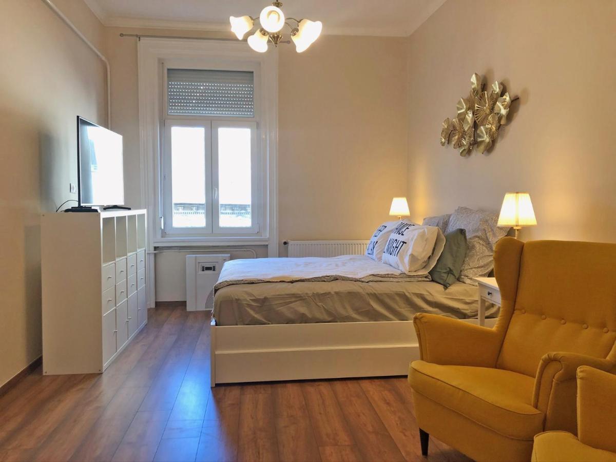 Modern Comfort In Historical Apartamento Budapeste